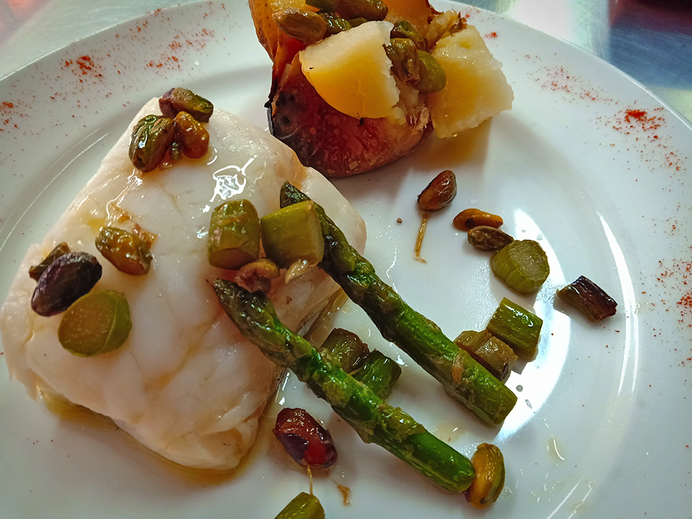 Plat de la cuina de Clos d’en Pep, publicat al web del restaurant
